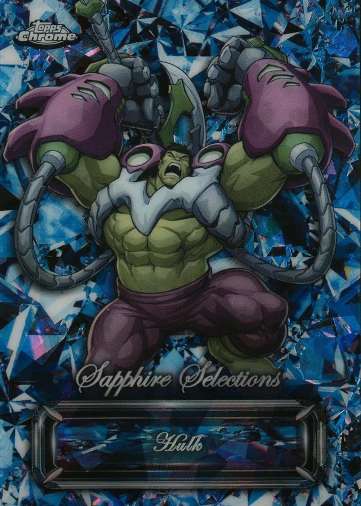 2024 Topps Chrome Sapphire Selections Hulk #SS-3 card