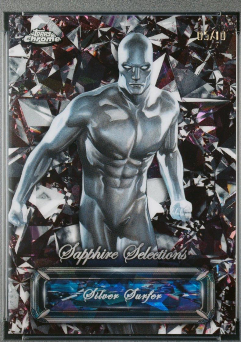 2024 Topps Chrome Sapphire Selections Silver Surfer [Black] #SS-9 card