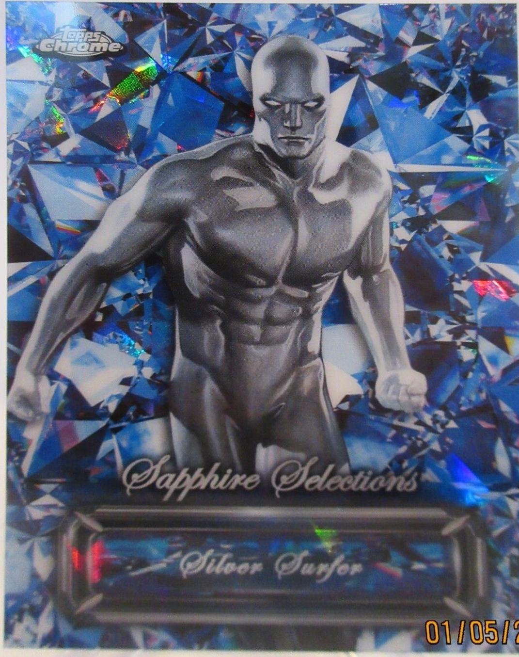 2024 Topps Chrome Sapphire Selections Silver Surfer #SS-9 card