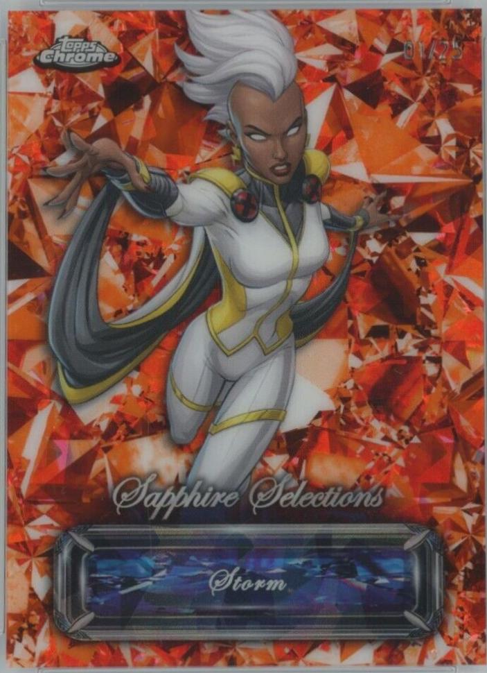 2024 Topps Chrome Sapphire Selections Storm [Orange] #SS-7 card