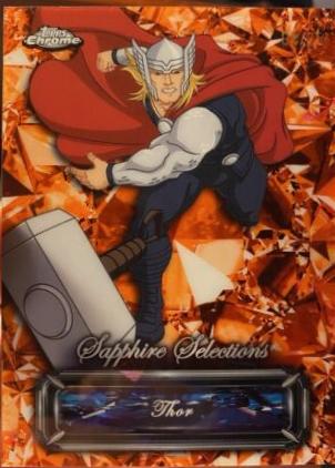 2024 Topps Chrome Sapphire Selections Thor [Orange] #SS-4 card