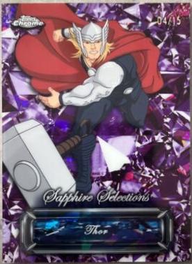 2024 Topps Chrome Sapphire Selections Thor [Purple] #SS-4 card