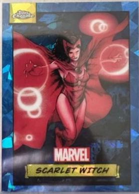 2024 Topps Chrome Scarlet Witch [Sapphire] #112 card