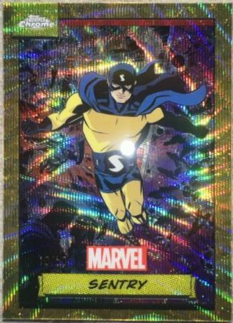2024 Topps Chrome Sentry [Gold Wave] #109 card