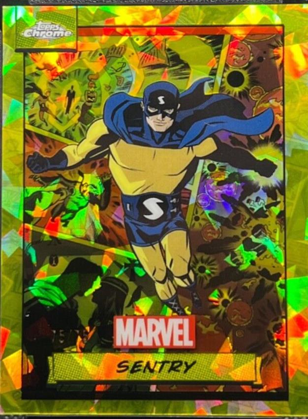 2024 Topps Chrome Sentry [Yellow Sapphire] #109 card