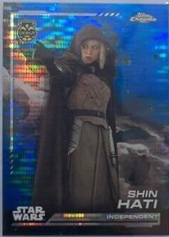 2024 Topps Chrome Shin Hati [Blue Pulsar Refractor] #6 card