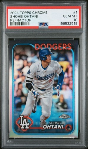 2024 Topps Chrome Shohei Ohtani [Refractor] #1 card