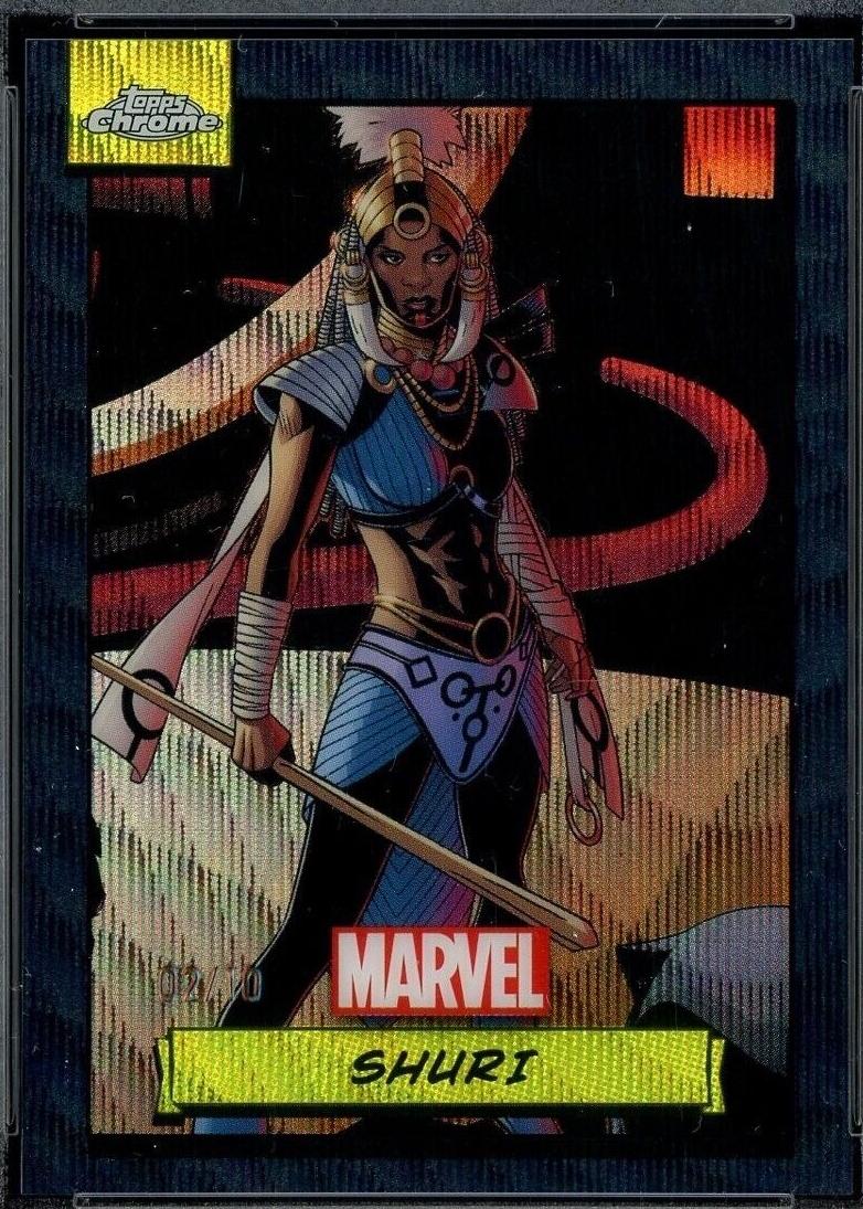 2024 Topps Chrome Shuri [Black Wave] #29 card