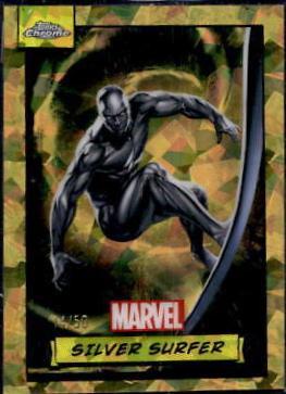 2024 Topps Chrome Silver Surfer [Gold Sapphire] #51 card