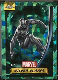 2024 Topps Chrome Silver Surfer [Green Sapphire] #51 card