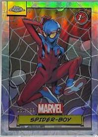 2024 Topps Chrome Spider-boy [Refractor] #40 card