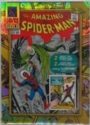 2024 Topps Chrome Spider-Man Gold The Amazing Spider-man 2 [Gold Refractor] #SG-5 card