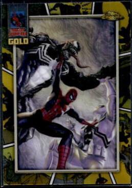 2024 Topps Chrome Spider-Man Gold The Amazing Spider-man 792 #SG-8 card