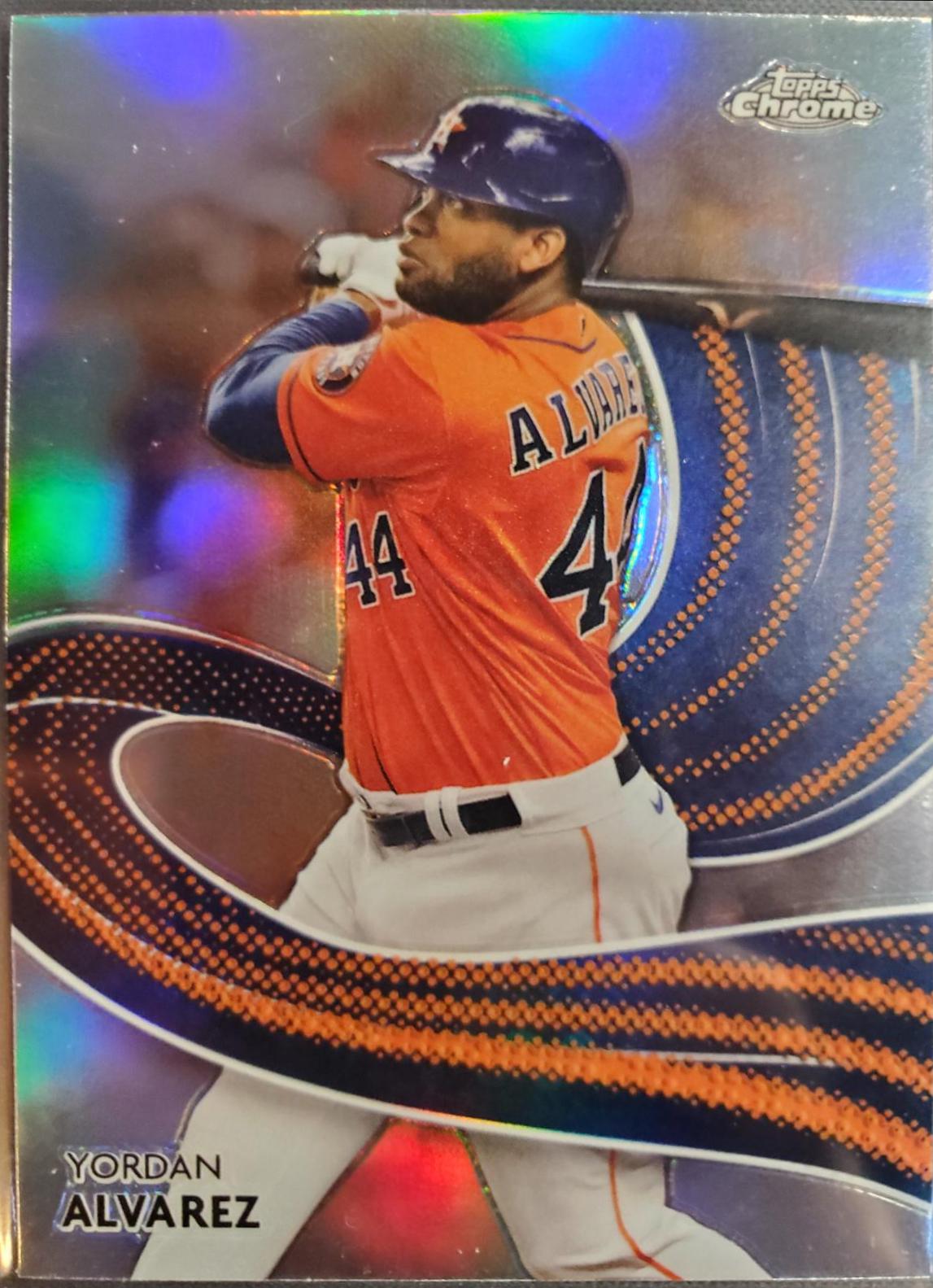 2024 Topps Chrome Strokes Yordan Alvarez #S-10 card