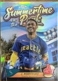 2024 Topps Chrome Summertime in the Park Julio Rodriguez #SITP-7 card