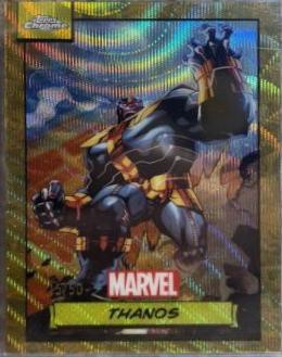 2024 Topps Chrome Thanos [Gold Wave] #72 card
