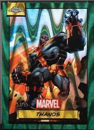 2024 Topps Chrome Thanos [Green Gamma Ray Wave] #72 card
