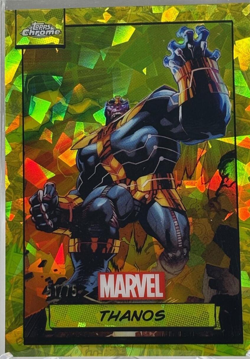 2024 Topps Chrome Thanos [Yellow Sapphire] #72 card