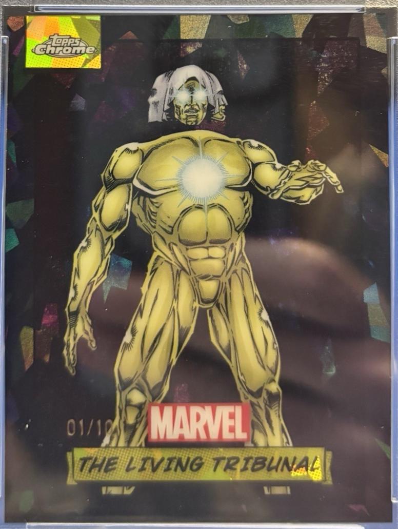 2024 Topps Chrome The Living Tribunal [Black Sapphire] #99 card