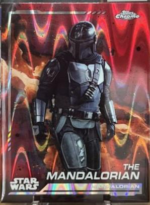 2024 Topps Chrome The Mandalorian #21 card