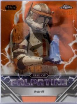 2024 Topps Chrome The Rise of Palpatine Order 66 #RP-9 card