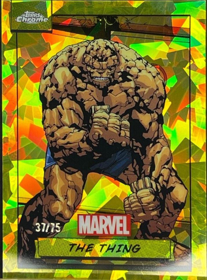 2024 Topps Chrome The Thing [Gold Sapphire] #10 card