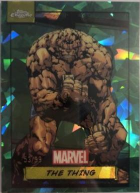 2024 Topps Chrome The Thing [Green Sapphire] #10 card