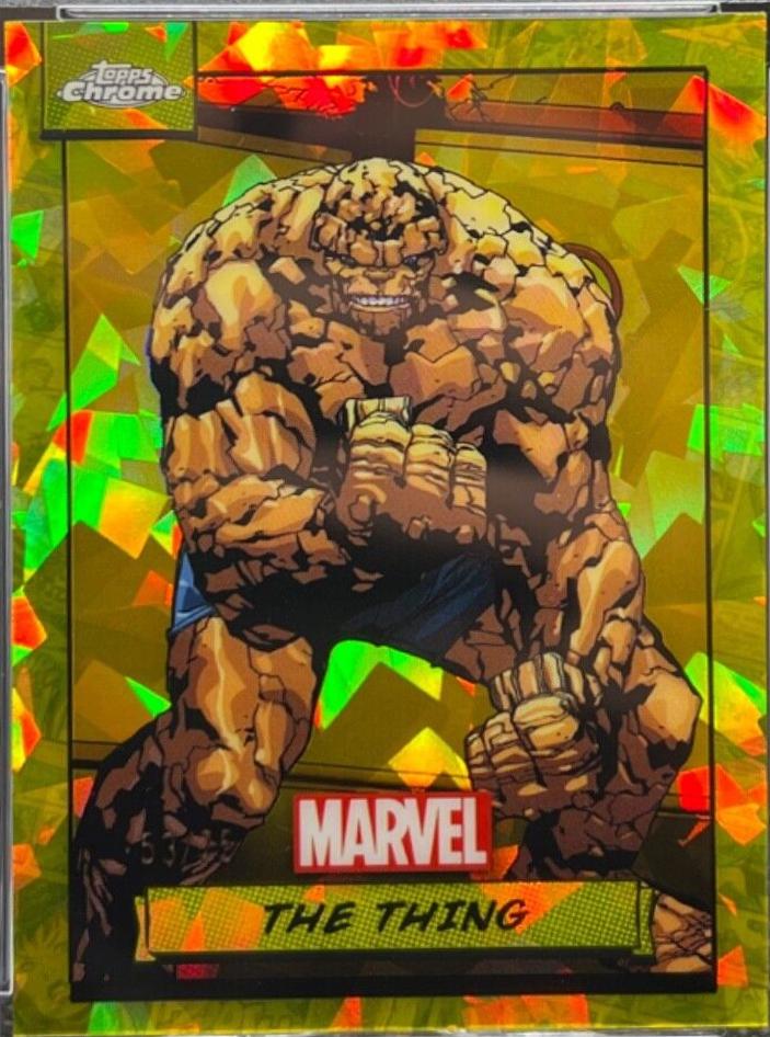 2024 Topps Chrome The Thing [Yellow Sapphire] #10 card
