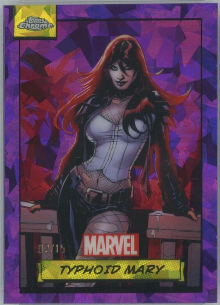 2024 Topps Chrome Typhoid Mary [Purple Sapphire] #36 card