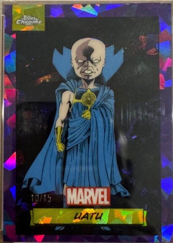 2024 Topps Chrome Uatu [Purple Sapphire] #85 card