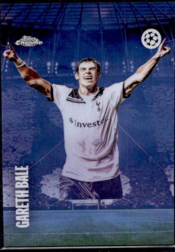 2024 Topps Chrome UEFA Tifo Gareth Bale #TF-3 card