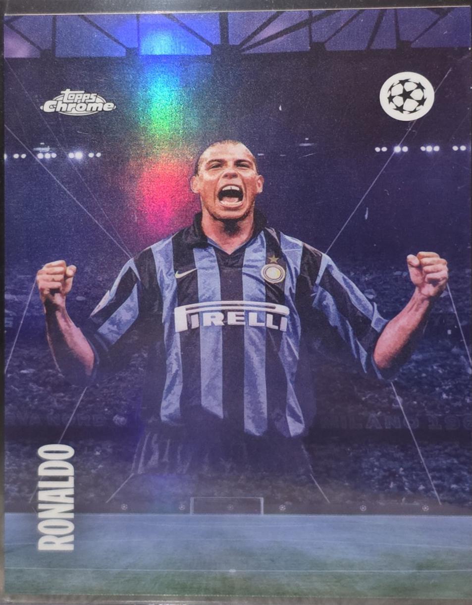 2024 Topps Chrome UEFA Tifo Ronaldo #TF-9 card