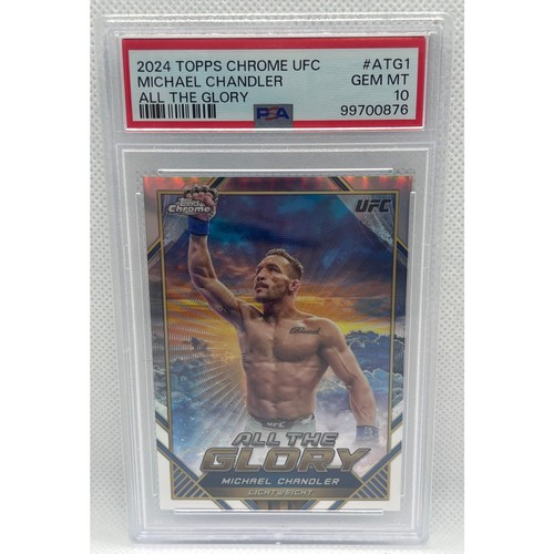 2024 Topps Chrome UFC All the Glory Michael Chandler #ATG-1 card