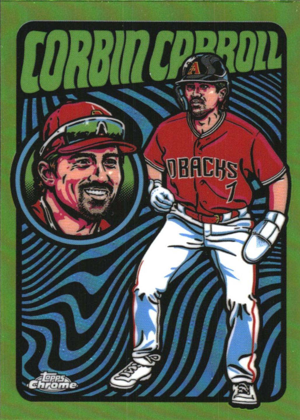 2024 Topps Chrome Ultraviolet All-Stars Corbin Carroll #UV-2 card