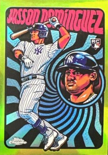 2024 Topps Chrome Ultraviolet All-Stars Jasson Dominguez #UV-8 card