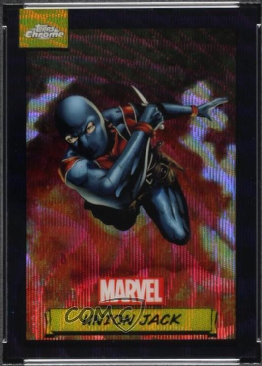 2024 Topps Chrome Union Jack [Black Wave] #125 card
