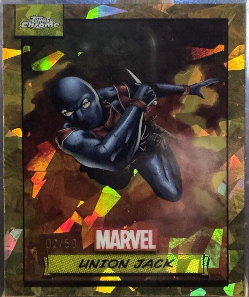 2024 Topps Chrome Union Jack [Gold Sapphire] #125 card