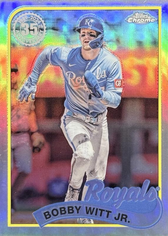 2024 Topps Chrome Update 1989 Bobby Witt Jr. #89CU-11 card