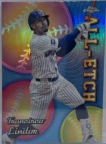2024 Topps Chrome Update All-Etch Francisco Lindor #CAEU-5 card