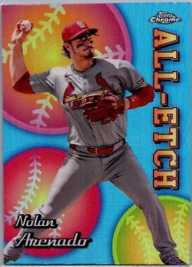 2024 Topps Chrome Update All-Etch Nolan Arenado #CAEU-10 card