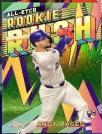 2024 Topps Chrome Update All-Etch Rookie Rush Andy Pages #CAERU-7 card