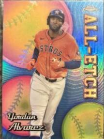 2024 Topps Chrome Update All-Etch Yordan Alvarez #CAEU-8 card