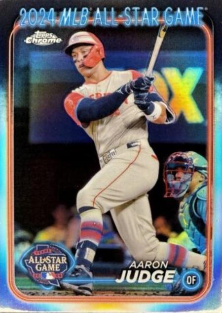 2024 Topps Chrome Update All-Star Game Aaron Judge #ASGC-6 card