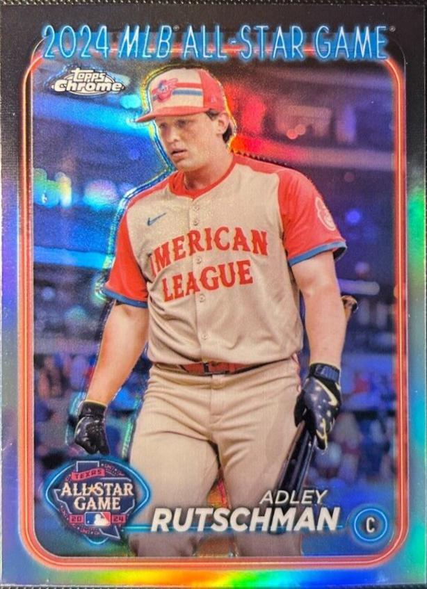 2024 Topps Chrome Update All-Star Game Adley Rutschman #ASGC-1 card