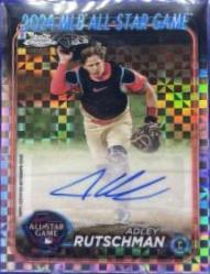 2024 Topps Chrome Update All-Star Game Autograph Adley Rutschman #ASGCA-AR card