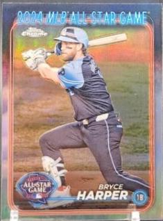 2024 Topps Chrome Update All-Star Game Bryce Harper #ASGC-11 card