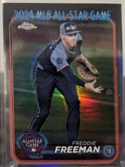 2024 Topps Chrome Update All-Star Game Freddie Freeman #ASGC-45 card