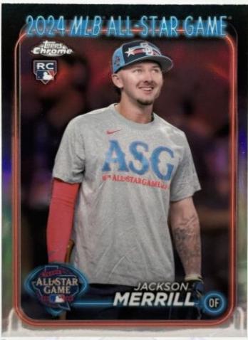 2024 Topps Chrome Update All-Star Game Jackson Merrill #ASGC-49 card