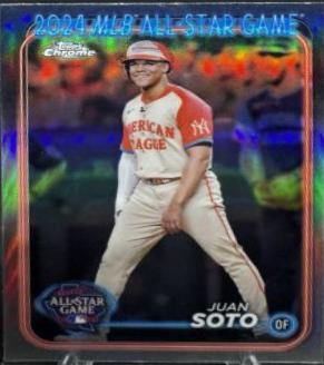 2024 Topps Chrome Update All-Star Game Juan Soto #ASGC-7 card