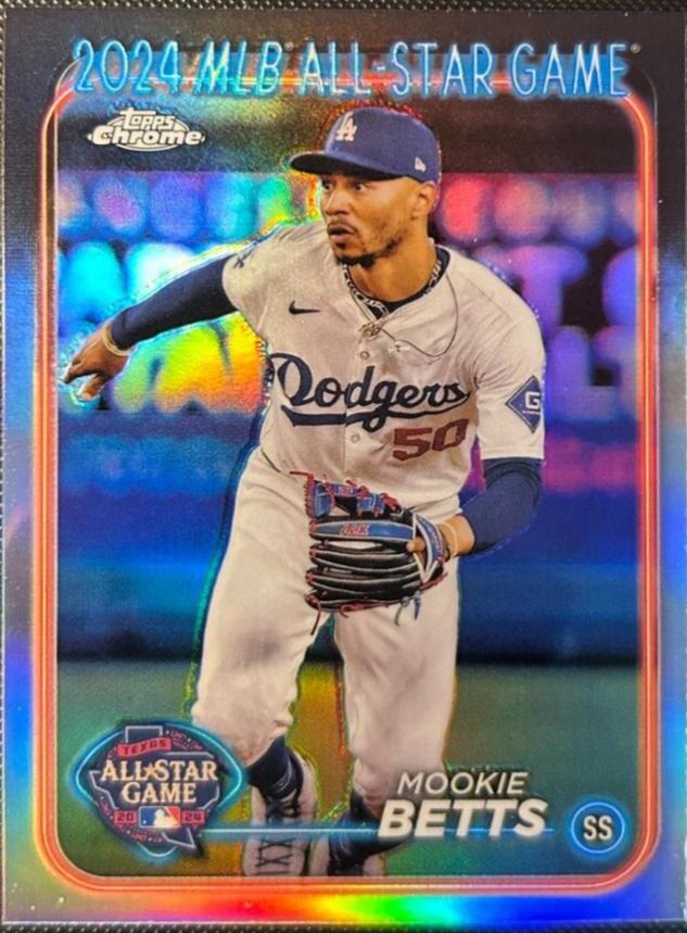 2024 Topps Chrome Update All-Star Game Mookie Betts #ASGC-43 card